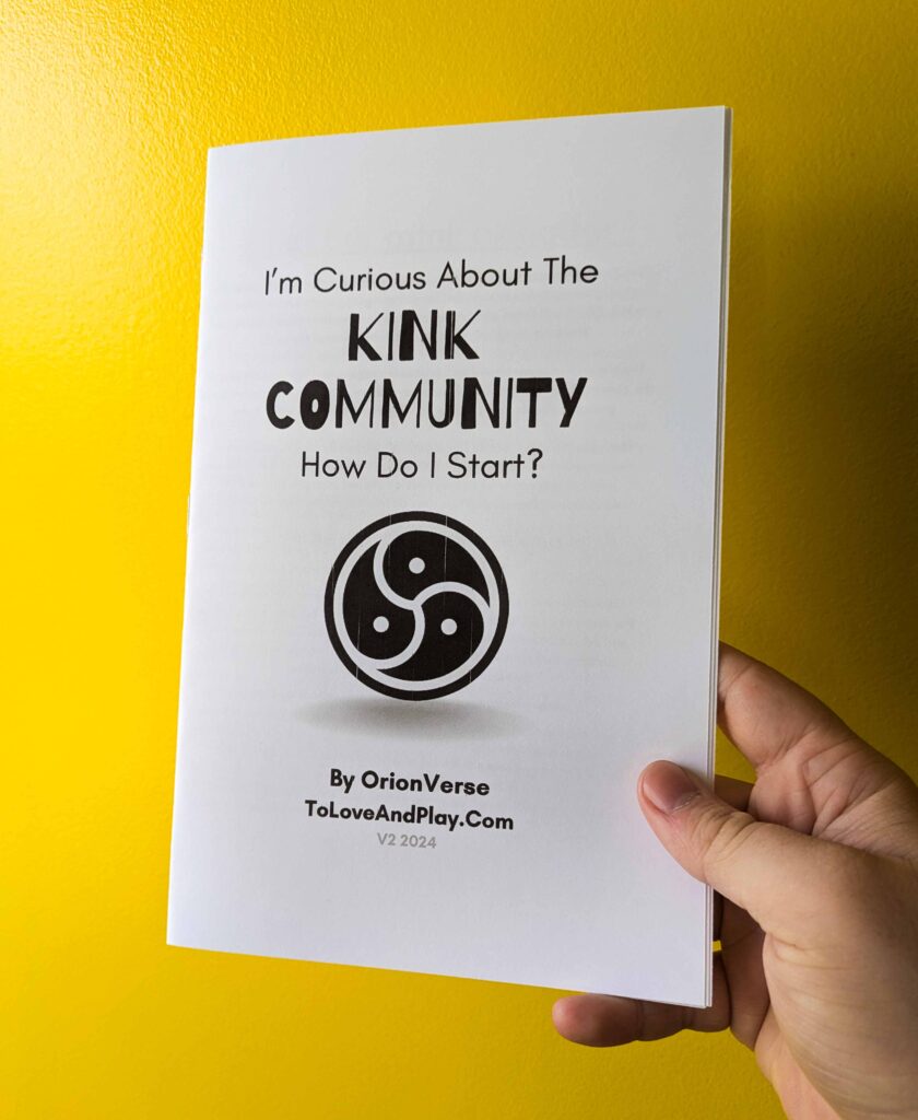 Curious about the kink community zine